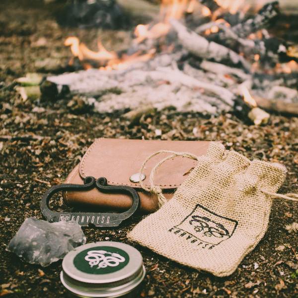 Primitive Fire Steel Leather Kit - KonvoySG