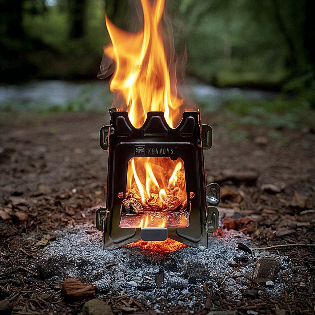The Nomad Wood-Burning Stove - UK & USA