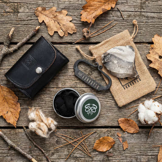 The Heritage Obsidian Black Leather Kit