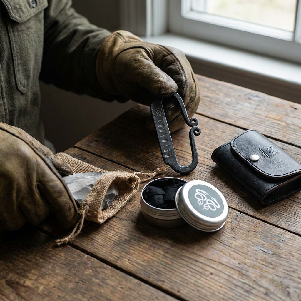 The Heritage Obsidian Black Leather Kit